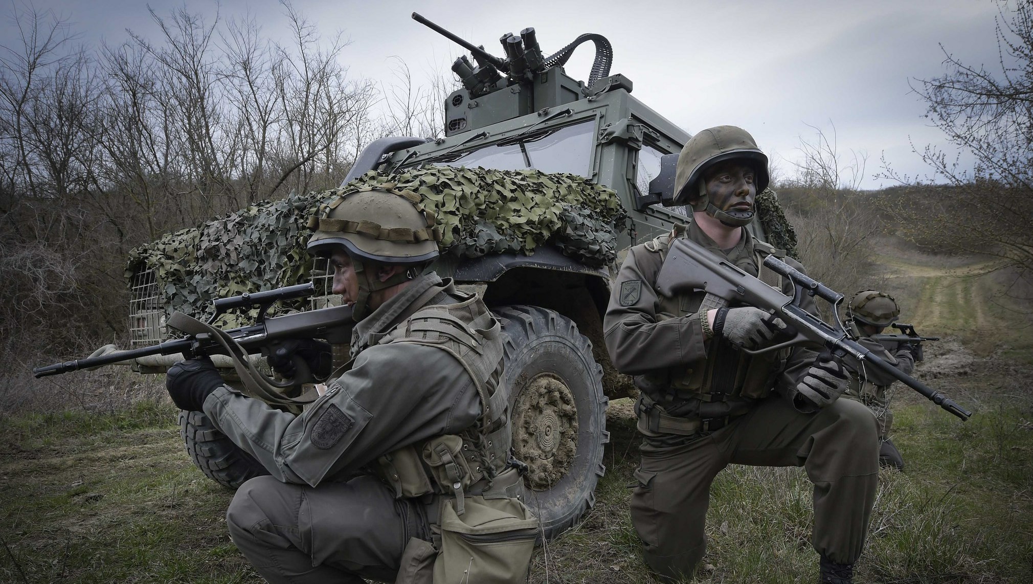 Bundesheer Gefechtsfahrzeug HUSAR Bundesheer Gefechtsfahrzeug HUSAR