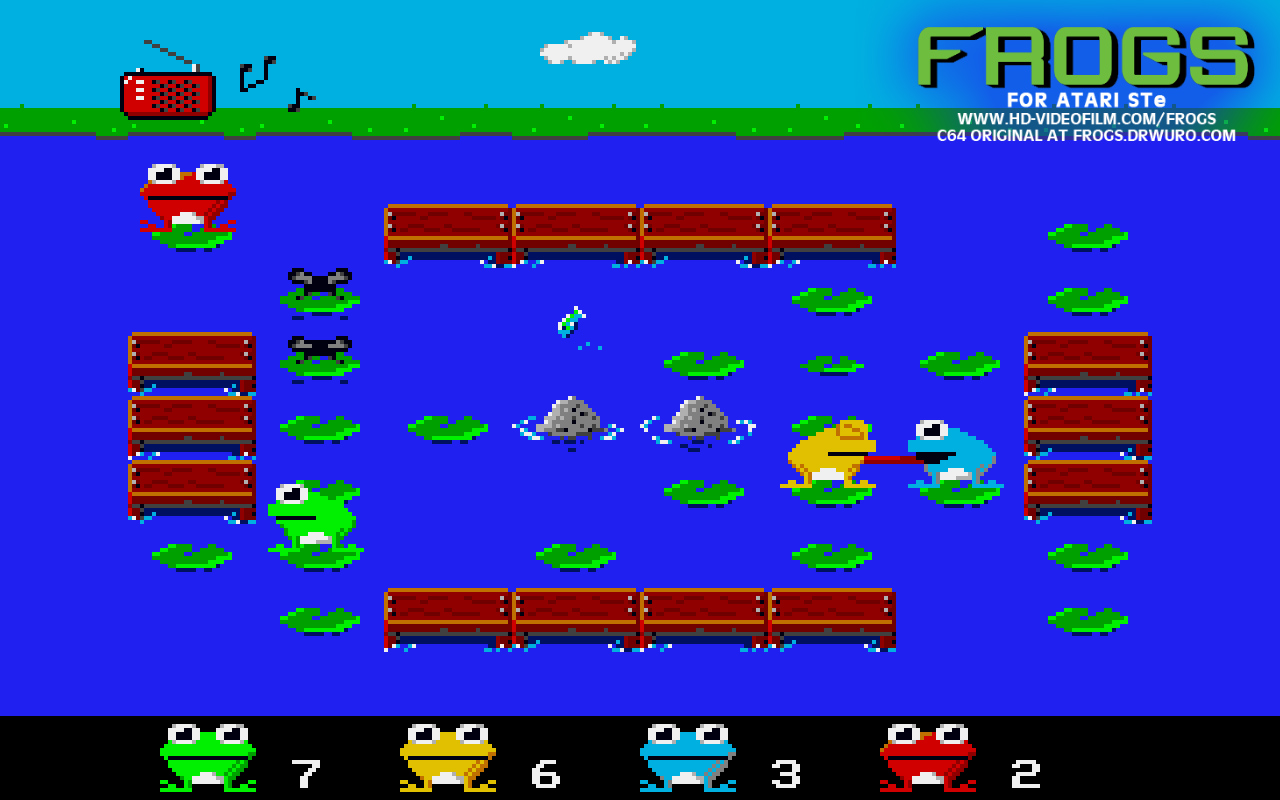 Frogs ATARI STe 01 Frogs ATARI STe 01